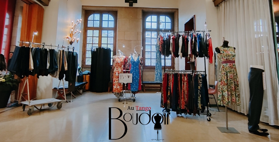 Photo de vêtements en boutique